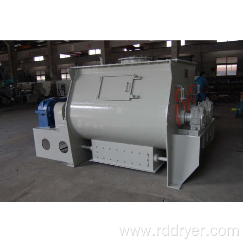 Ribbon mixers are used for cosmetic powder